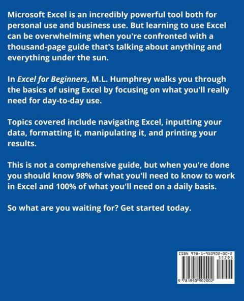 Excel for Beginners