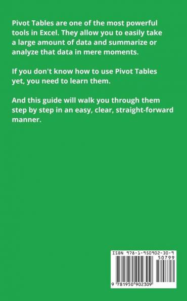 Pivot Tables