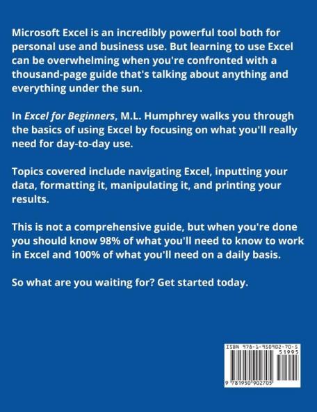 Excel for Beginners