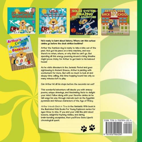 Arthur travels Back in Time: Book for kids who love adventure: 5 (Kids Books for Young Explorers)