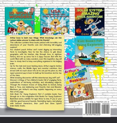 Kids Books For Young Explorers Part 2: Books 4 - 6 (Kids Books for Young Explorers Collections)