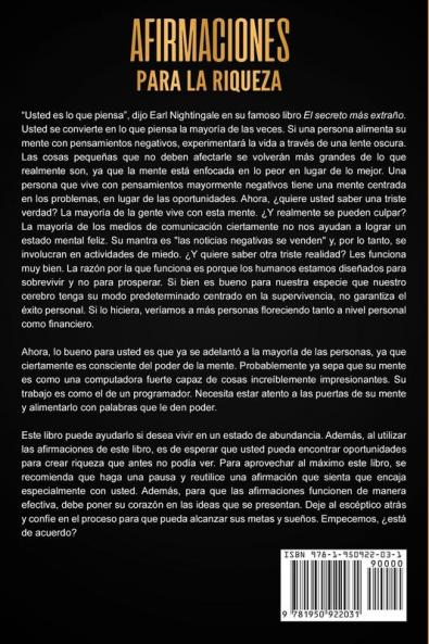 Afirmaciones para la riqueza