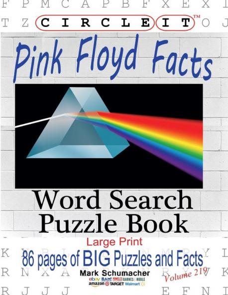 Circle It Pink Floyd Facts Word Search Puzzle Book