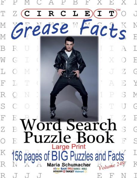 Circle It Grease Facts Word Search Puzzle Book