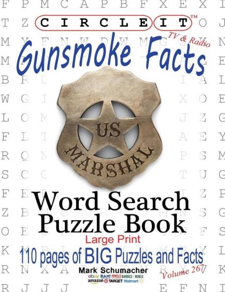 Circle It Gunsmoke Facts Word Search Puzzle Book