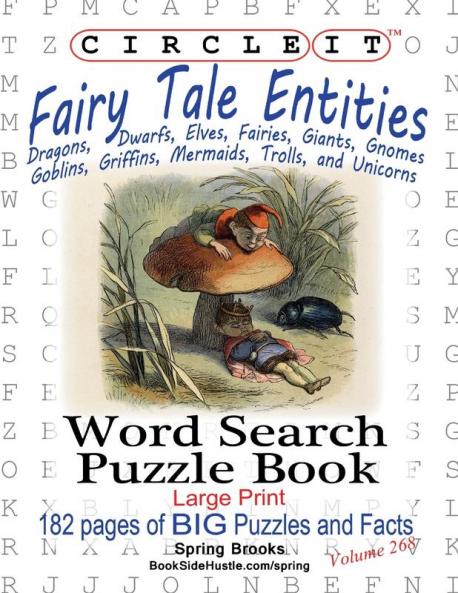 Circle It Fairy Tale Entities Word Search Puzzle Book
