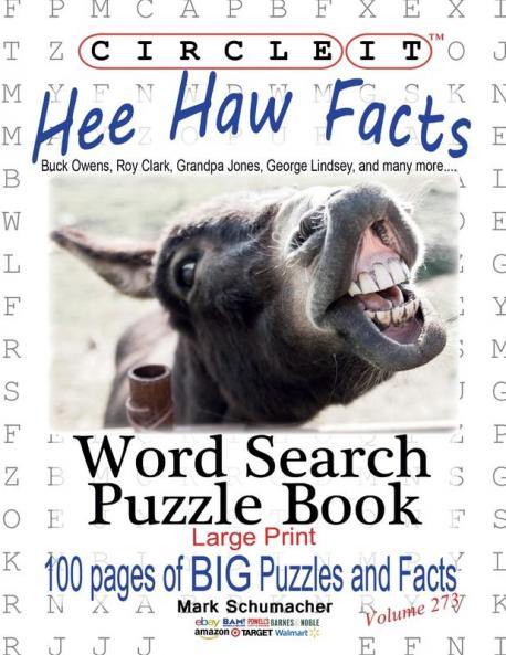 Circle It Hee Haw Facts Word Search Puzzle Book