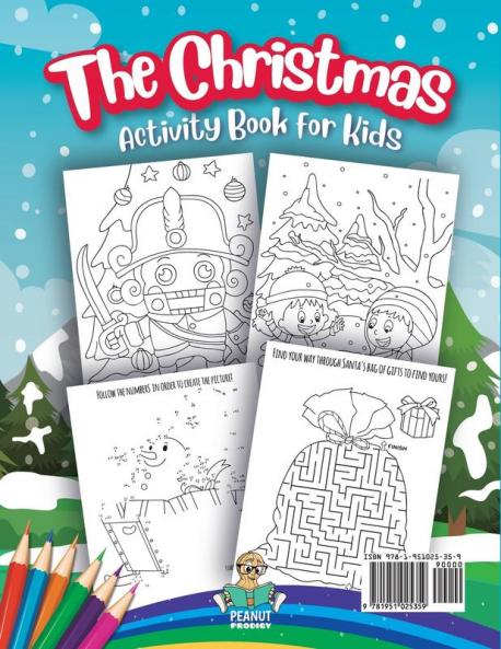 The Christmas Activity Book for Kids - Ages 6-10