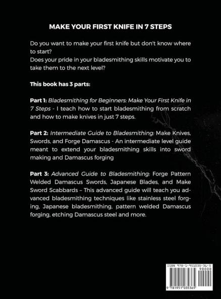 Bladesmithing: Beginner + Intermediate + Advanced Guide to Bladesmithing: Knife Making Compendium for Beginner Intermediate and Advanced Bladesmiths