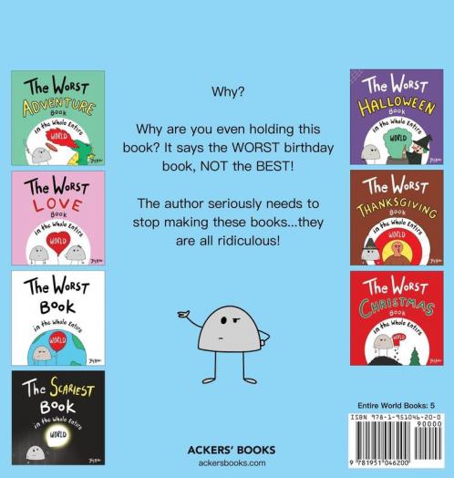 The Worst Birthday Book in the Whole Entire World