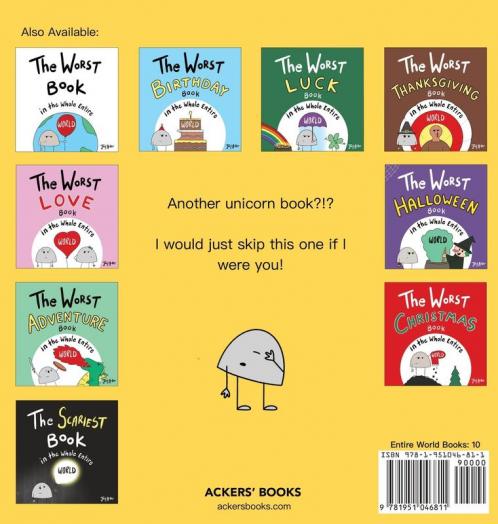 The Worst Unicorn Book in the Whole Entire World