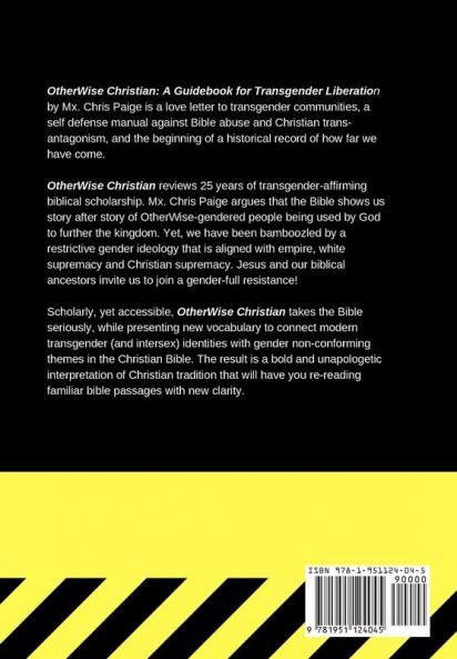 OtherWise Christian: A Guidebook for Transgender Liberation: 1