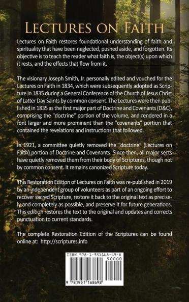 Lectures on Faith