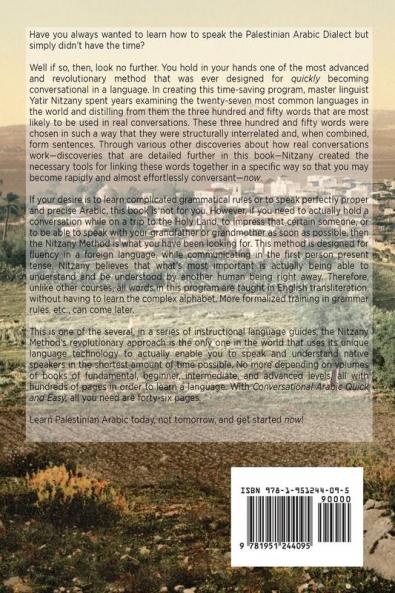 Conversational Arabic Quick and Easy: Palestinian Dialect