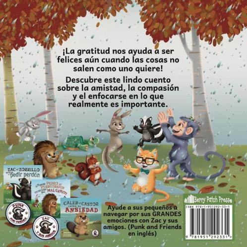 ¿Óscar el Oso aprenderá a ser agradecido?: Can Grunt the Grizzly Learn to Be Grateful? (Spanish Edition): 5 (Zac E Sus Amigos)