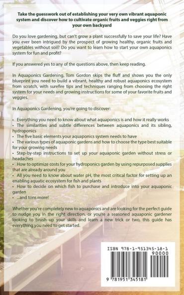 Aquaponics Gardening: A Beginner's Guide to Building Your Own Aquaponic Garden