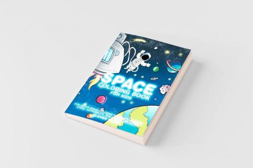 Space Coloring Book for Kids