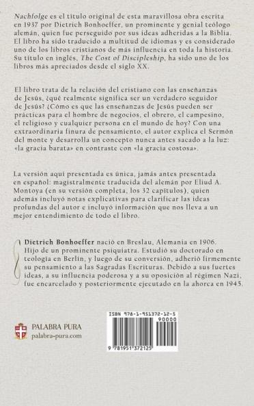 El curso de discipulado: la versión completa del costo del discipulado