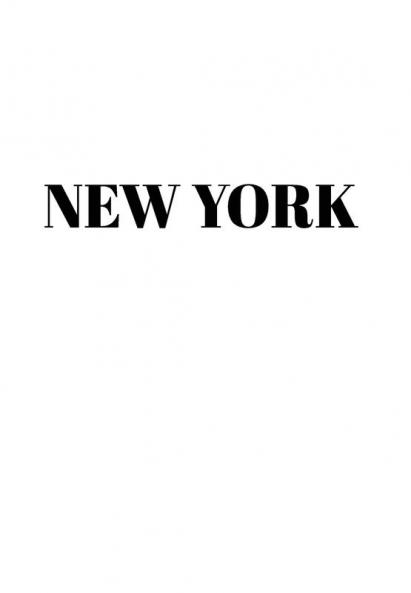 New York Hardcover White Decorative Book for Decorating Shelves Coffee Tables Home Decor Stylish World Fashion Cities Design