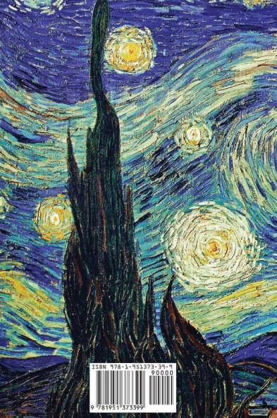 Van Gogh: Starry Night Painting Hardcover Journal Writing Notebook Diary with Dotted Grid Lined Blank Vintage Paper Style Pages: 2 (Decorative Notebooks)