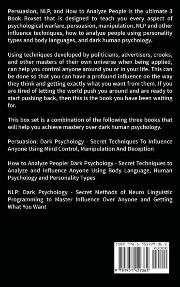 Persuasion NLP and How to Analyze People