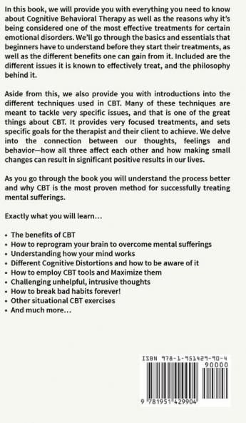 Cognitive Behavioral Therapy