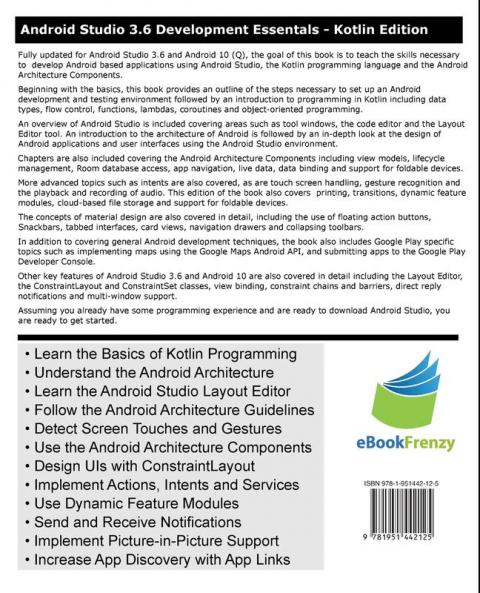 Android Studio 3.6 Development Essentials - Kotlin Edition