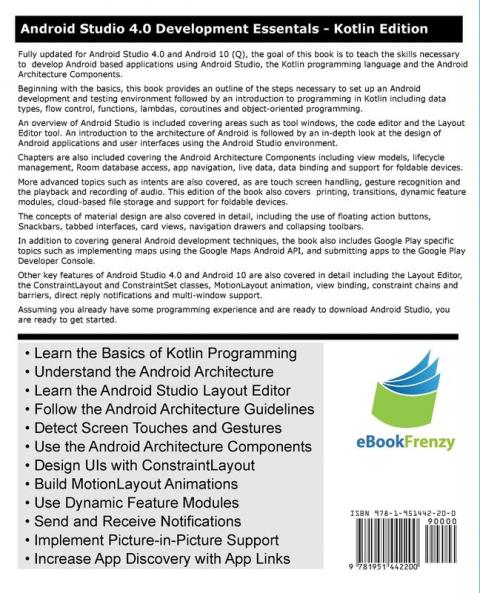 Android Studio 4.0 Development Essentials - Kotlin Edition