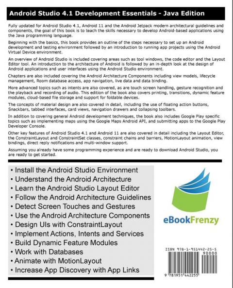 Android Studio 4.1 Development Essentials - Java Edition