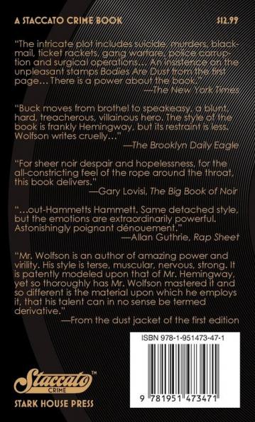 Bodies Are Dust (Staccato Crime 1)