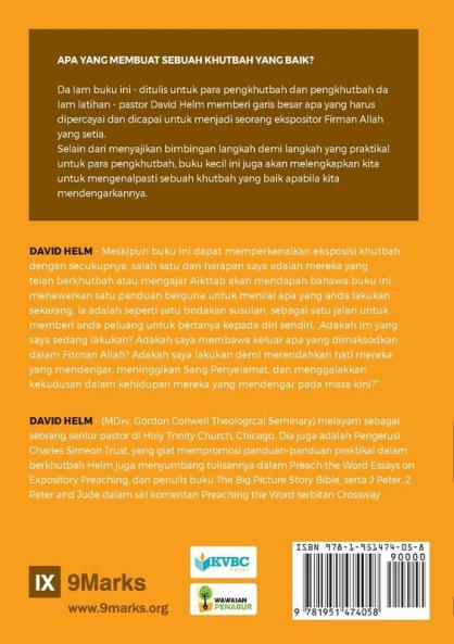 Expositional Preaching / Eksposisi Khutbah