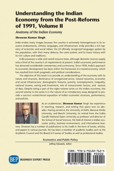 Understanding the Indian Economy from the Post-Reforms of 1991 Volume II