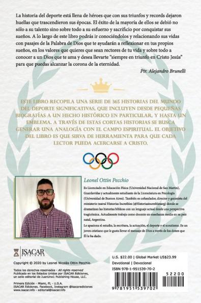 Por la Corona de la Vida: 365 hechos deportivos que cambiarán tu vida