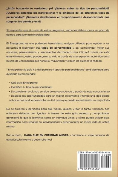 El Eneagrama: La guía Fácil Para los 9 Tipos de Personalidades. Aumenta la Autoconciencia Desarrolla tu Personalidad y Crea Relaciones Saludables. Encuentra la Fuerza para Asumir los Retos de la Vida