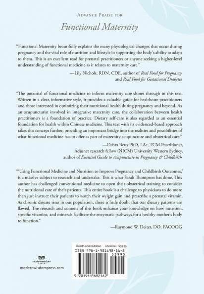 Functional Maternity: Using Functional Medicine and Nutrition to Improve Pregnancy and Childbirth Outcomes