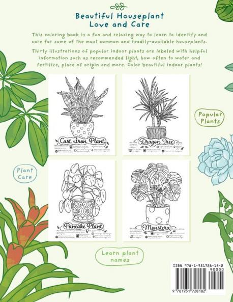 The Plant Parent Coloring Book