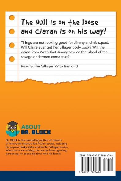 Diary of a Surfer Villager Book 29: an unofficial Minecraft book