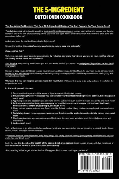 The 5-Ingredient Dutch Oven Cookbook