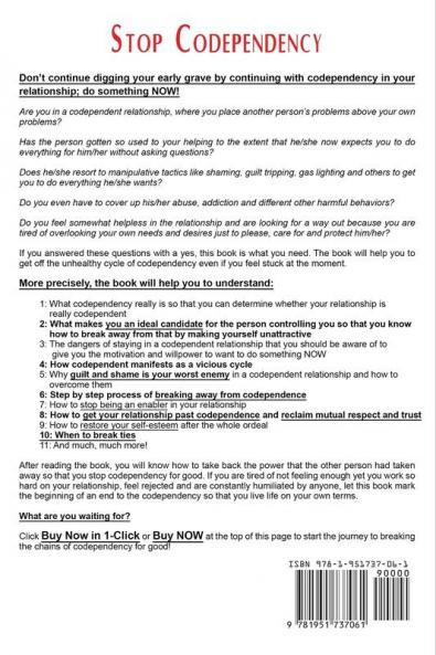 Stop Codependency