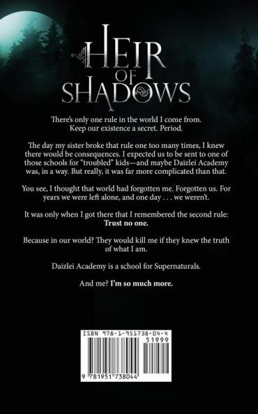 Heir of Shadows: Daizlei Academy Book One: 1