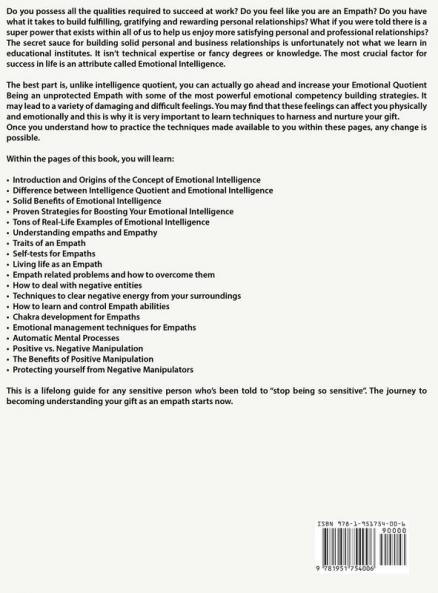 Emotional Intelligence: The Definitive Guide Empath: How to Thrive in Life as a Highly Sensitive Persuasion: The Definitive Guide to Understanding Influence Manipulation: Understanding Manipulation