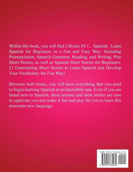 Learn Spanish For Beginners AND Spanish Short Stories: 2 Books IN 1!