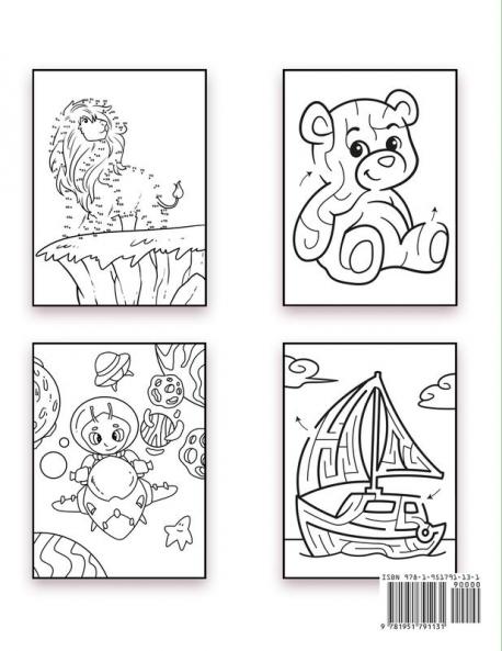 Jumbo Activity Book for Kids Ages 4-8