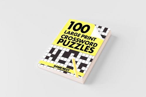 100 Large Print Crossword Puzzles