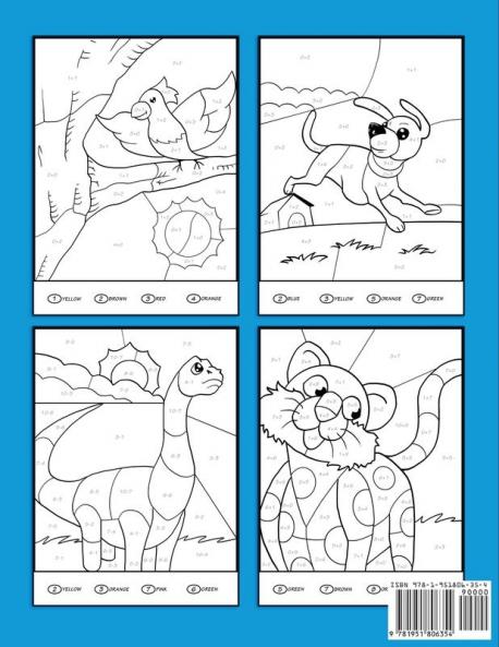 Addition & Subtraction Color By Numbers