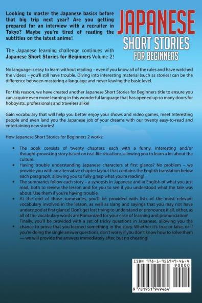Japanese Short Stories for Beginners