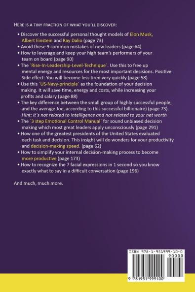 How Great Leaders Think Act and Communicate: Mental Systems Models and Habits of the World´s Richest Businessmen - Upgrade Your Mental Capabilities ... Intelligence & Decision Making Techniques: 4