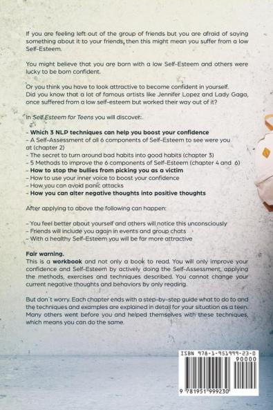 Self Esteem for Teens: Six proven methods for building confidence and achieving success in dating and relationships