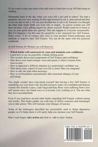 Self Esteem for Women: Proven Techniques and Habits to Grow Your Self-Esteem Assertiveness and Confidence in Just 60 Days