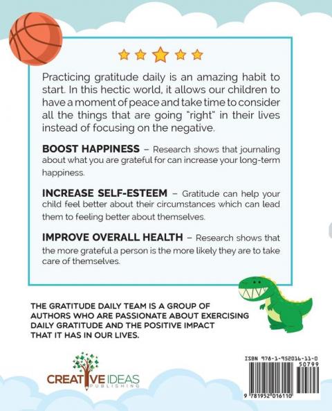 Daily Gratitude Journal for Kids